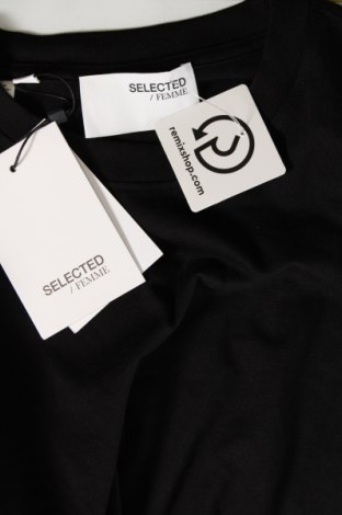 Дамска тениска Selected Femme, Размер L, Цвят Черен, Цена 62,00 лв.