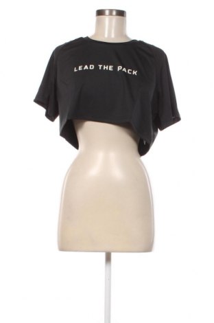 Γυναικείο t-shirt Squat Wolf, Μέγεθος L, Χρώμα Μαύρο, Τιμή 11,14 €