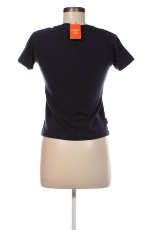 Γυναικείο t-shirt Superdry, Μέγεθος XS, Χρώμα Μπλέ, Τιμή 15,47 €