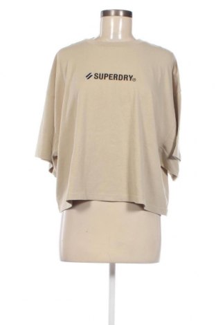 Дамска тениска Superdry, Размер L, Цвят Бежов, Цена 40,00 лв.
