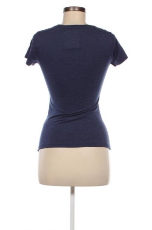 Γυναικείο t-shirt Superdry, Μέγεθος XS, Χρώμα Μπλέ, Τιμή 6,12 €