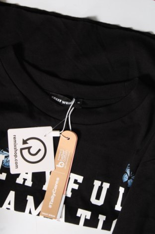 Damen T-Shirt Tally Weijl, Größe M, Farbe Schwarz, Preis € 6,49