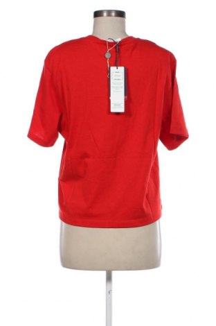 Damen T-Shirt Tommy Jeans, Größe L, Farbe Rot, Preis 37,71 €