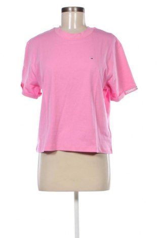 Damen T-Shirt Tommy Jeans, Größe M, Farbe Rosa, Preis € 39,69