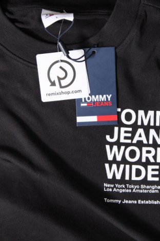 Női póló Tommy Jeans, Méret L, Szín Fekete, Ár 15 465 Ft