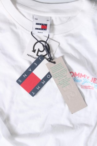 Дамска тениска Tommy Jeans, Размер M, Цвят Бял, Цена 77,00 лв.