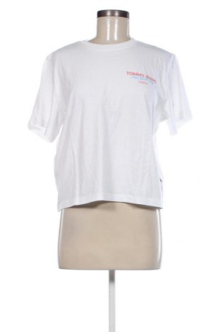 Γυναικείο t-shirt Tommy Jeans, Μέγεθος M, Χρώμα Λευκό, Τιμή 39,69 €