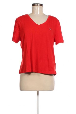 Damen T-Shirt Tommy Jeans, Größe XXL, Farbe Rot, Preis € 39,69