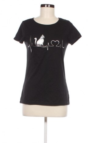 Дамска тениска Trigema, Размер S, Цвят Черен, Цена 13,50 лв.
