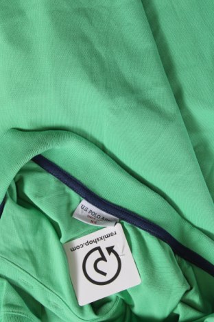 Γυναικείο t-shirt U.S. Polo Assn., Μέγεθος XS, Χρώμα Πράσινο, Τιμή 19,06 €