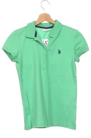 Damski T-shirt U.S. Polo Assn., Rozmiar XS, Kolor Zielony, Cena 85,65 zł