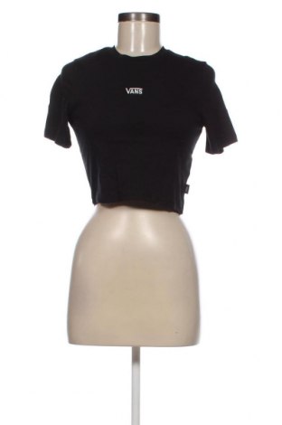Γυναικείο t-shirt Vans, Μέγεθος XS, Χρώμα Μαύρο, Τιμή 16,60 €
