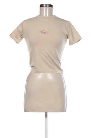 Damen T-Shirt Viral Vibes, Größe S, Farbe Beige, Preis € 9,28