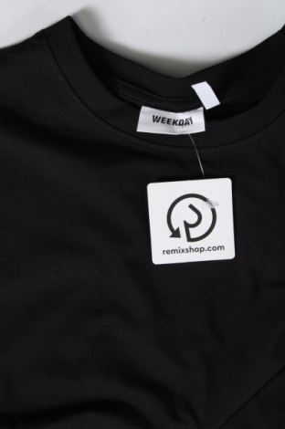 Γυναικείο t-shirt Weekday, Μέγεθος S, Χρώμα Μαύρο, Τιμή 6,80 €