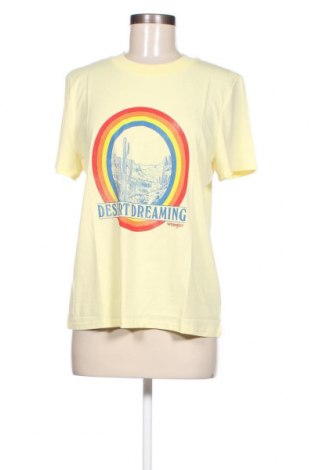 Damski T-shirt Wrangler, Rozmiar M, Kolor Żółty, Cena 157,00 zł