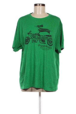 Damen T-Shirt Wrangler, Größe XXL, Farbe Grün, Preis 37,42 €