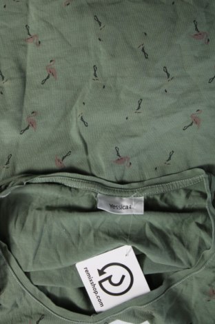 Γυναικείο t-shirt Yessica, Μέγεθος XXL, Χρώμα Πράσινο, Τιμή 8,04 €