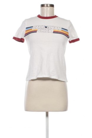 Damen T-Shirt Zara, Größe S, Farbe Weiß, Preis 5,56 €