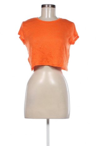 Γυναικείο t-shirt Zara, Μέγεθος M, Χρώμα Πορτοκαλί, Τιμή 10,40 €
