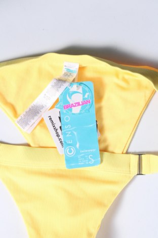 Damen-Badeanzug Censored, Größe S, Farbe Gelb, Preis € 7,06