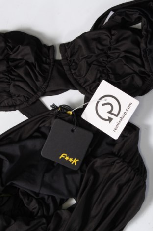 Damen-Badeanzug F**k, Größe M, Farbe Schwarz, Preis € 19,28