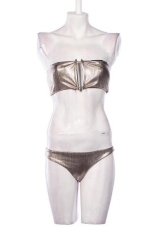 Damen-Badeanzug F**k, Größe L, Farbe Silber, Preis € 26,29