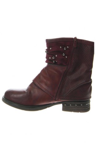 Damen Stiefeletten, Größe 38, Farbe Rot, Preis € 18,37