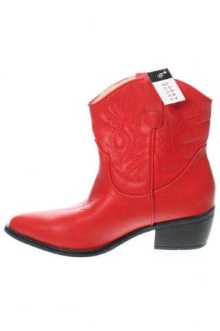 Dámské boty , Velikost 40, Barva Červená, Cena  685,00 Kč