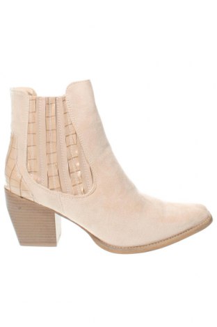 Damen Stiefeletten Super mode, Größe 41, Farbe Beige, Preis € 25,00