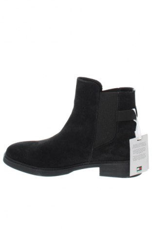 Botine de damă Tommy Hilfiger, Mărime 41, Culoare Negru, Preț 924,34 Lei