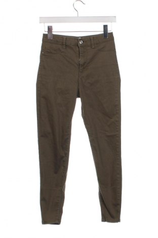Damen Jeans, Größe XS, Farbe Grün, Preis 8,90 €