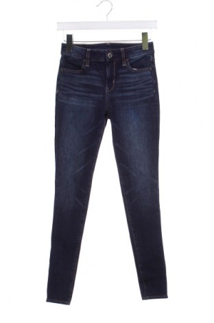 Dámske džínsy  American Eagle, Veľkosť XS, Farba Modrá, Cena  9,30 €