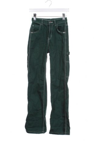 Damen Jeans Bershka, Größe XXS, Farbe Grün, Preis 9,08 €