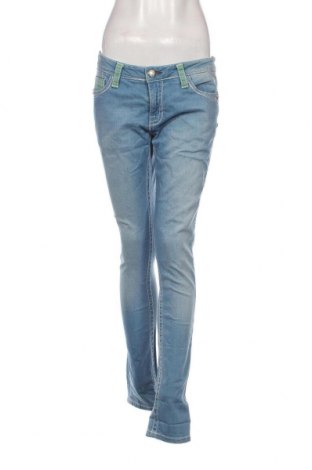 Damskie jeansy Blue Frog Jeans, Rozmiar L, Kolor Niebieski, Cena 50,16 zł