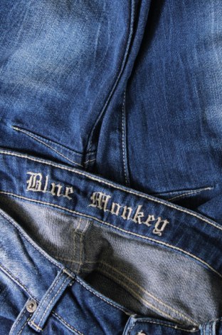 Damskie jeansy Blue Monkey, Rozmiar M, Kolor Niebieski, Cena 41,74 zł