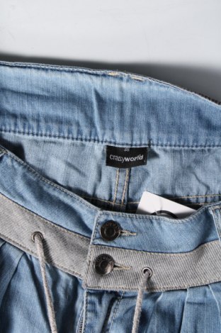 Damen Jeans Crazy World, Größe L, Farbe Blau, Preis 15,00 €