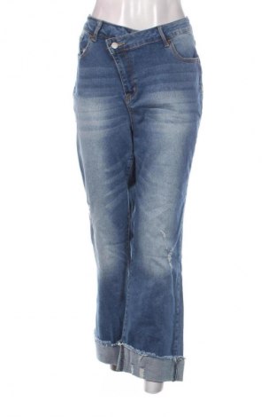 Γυναικείο Τζίν Fashion, Μέγεθος XL, Χρώμα Μπλέ, Τιμή 13,95 €