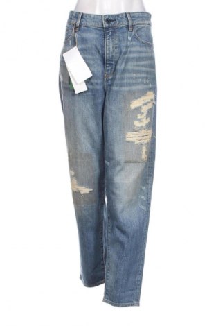 Damskie jeansy G-Star Raw, Rozmiar XL, Kolor Niebieski, Cena 303,86 zł