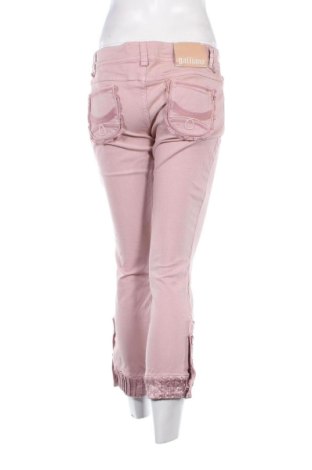 Дамски дънки Galliano, Размер M, Цвят Розов, Цена 68,50 лв.