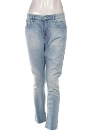 Damskie jeansy H&M, Rozmiar L, Kolor Niebieski, Cena 31,99 zł