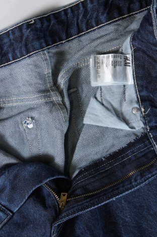 Damskie jeansy H&M, Rozmiar L, Kolor Niebieski, Cena 92,76 zł