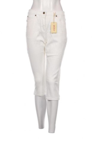 Γυναικείο Τζίν John Baner, Μέγεθος S, Χρώμα Λευκό, Τιμή 15,95 €
