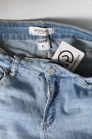 Damen Jeans Monday Premium, Größe L, Farbe Blau, Preis 11,10 €