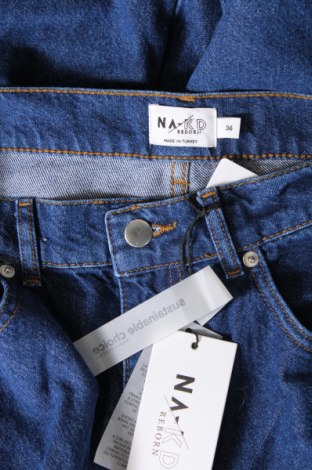 Dámské džíny  NA-KD, Velikost S, Barva Modrá, Cena  667,00 Kč