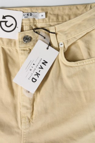 Dámske džínsy  NA-KD, Veľkosť S, Farba Béžová, Cena  23,73 €