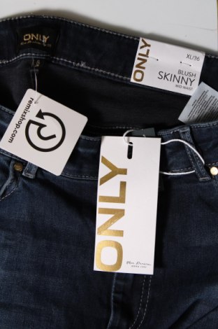 Dámske džínsy  ONLY, Veľkosť XL, Farba Modrá, Cena  24,01 €