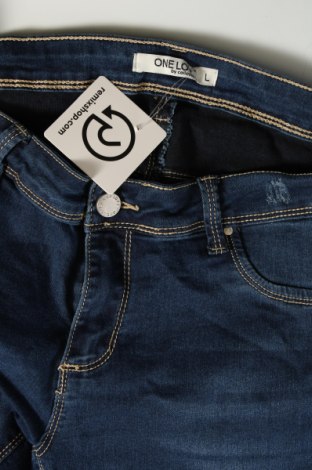 Damen Jeans One Love, Größe L, Farbe Blau, Preis 10,09 €