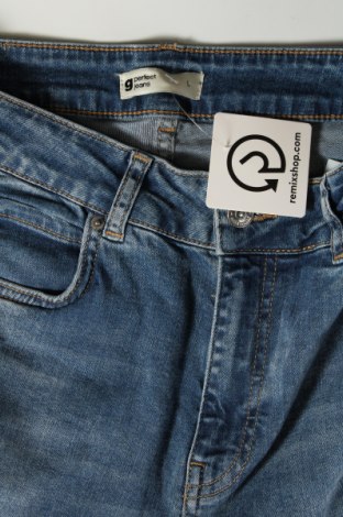 Дамски дънки Perfect Jeans By Gina Tricot, Размер L, Цвят Син, Цена 18,70 лв.
