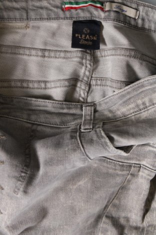 Dámske džínsy  Please, Veľkosť L, Farba Sivá, Cena  26,98 €
