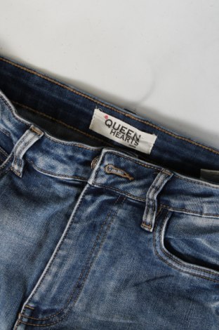 Damen Jeans Queen Hearts, Größe XS, Farbe Blau, Preis 10,09 €